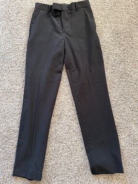 Calvin Klein Men's Black Dress Pants - Slim Tailored Fit